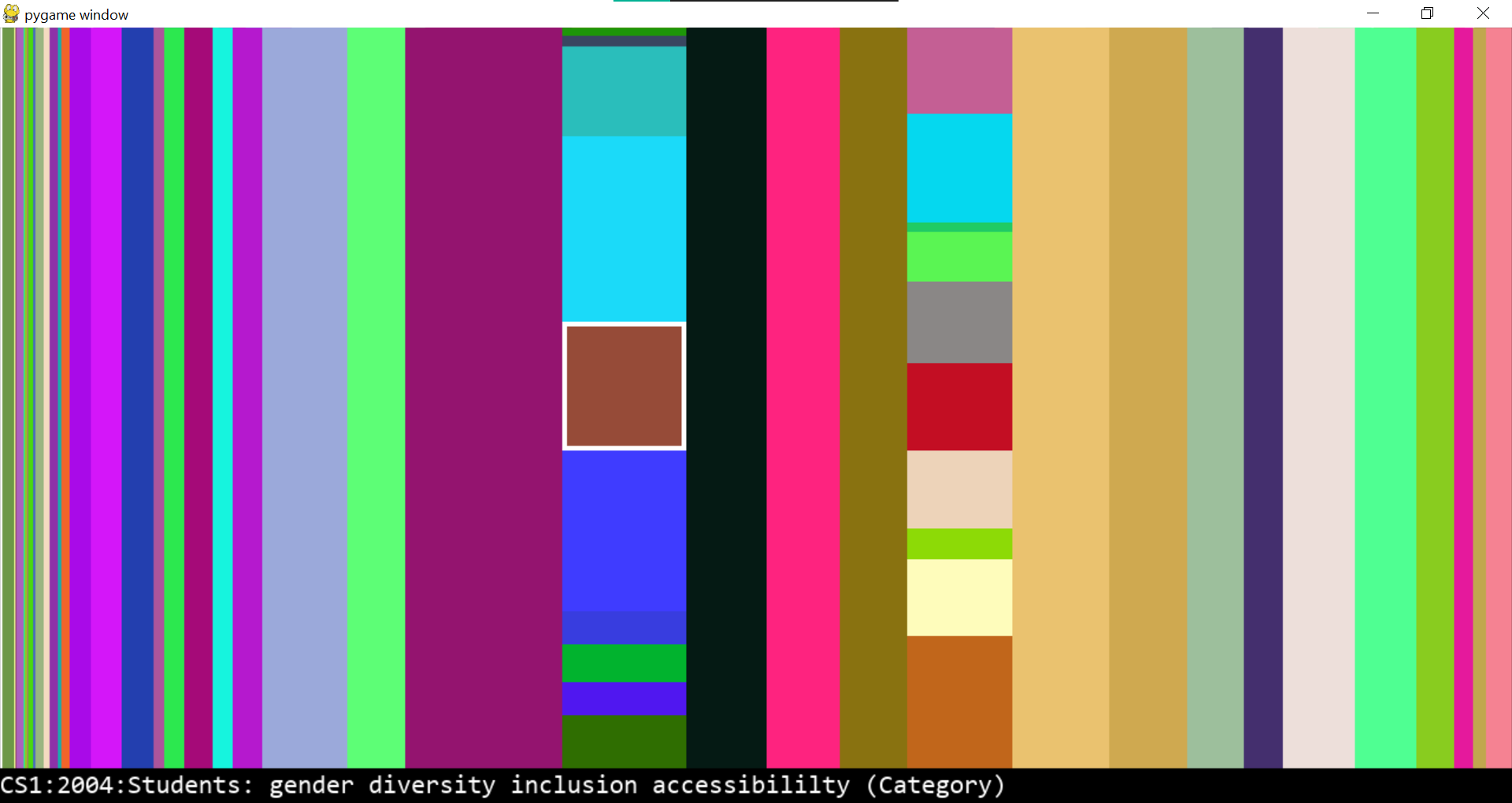 Tree-map visualizer screenshot